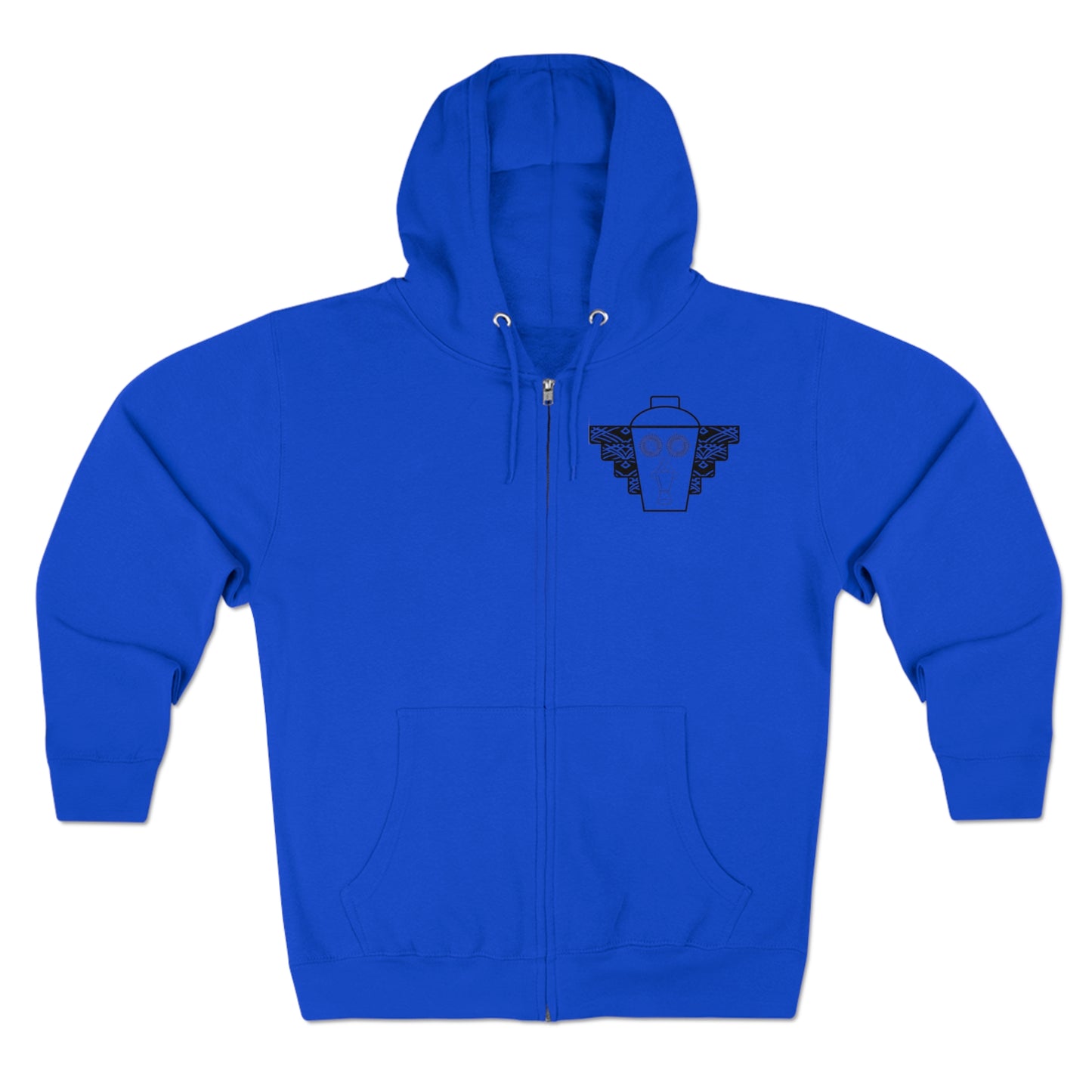 99&Main Cocktail Bar Emblem logo Unisex Zip Hoodie
