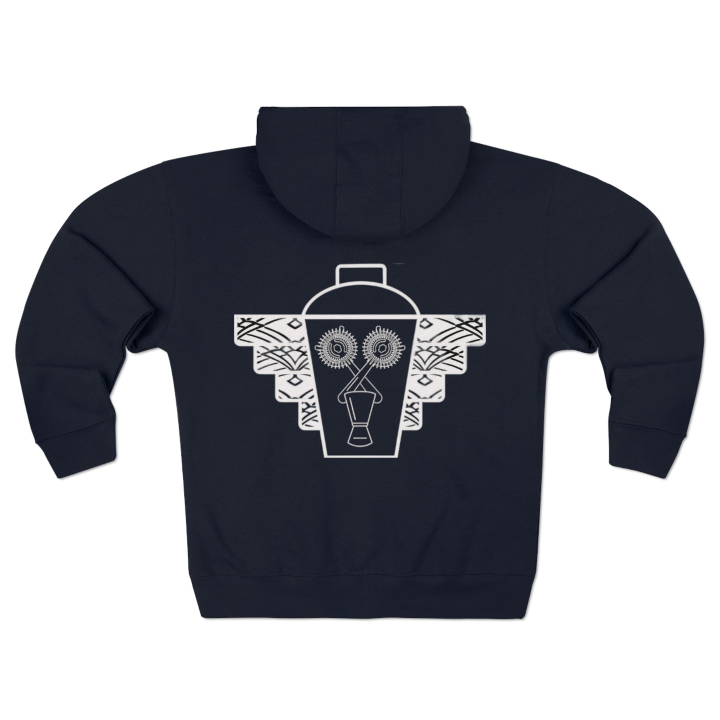 99&Main Cocktail Bar Emblem logo Unisex Zip Hoodie