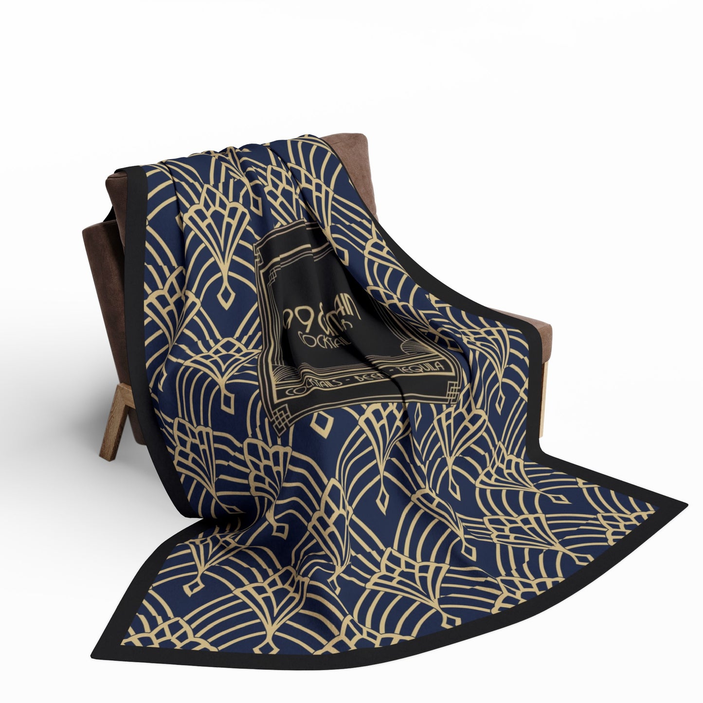 99&Main Art Deco Arctic Fleece Blanket