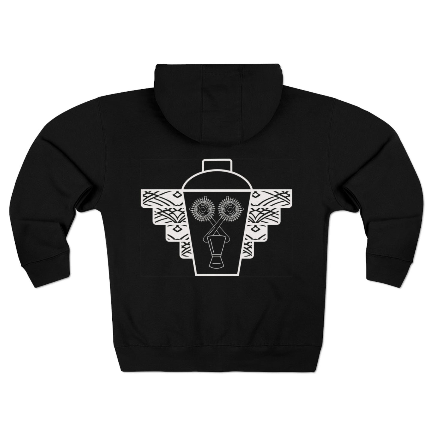 99&Main Cocktail Bar Emblem logo Unisex Zip Hoodie