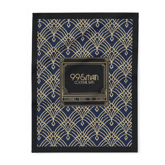 99&Main Art Deco Arctic Fleece Blanket